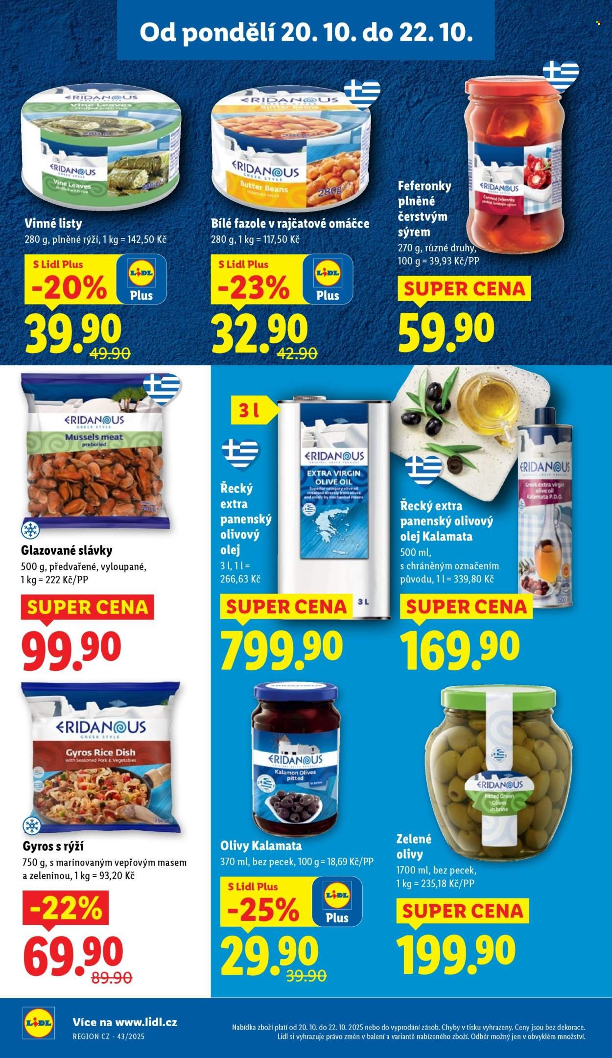 LIDL leták - Od pondělí 20.10.2025 (2025-10-20 - 2025-10-22)