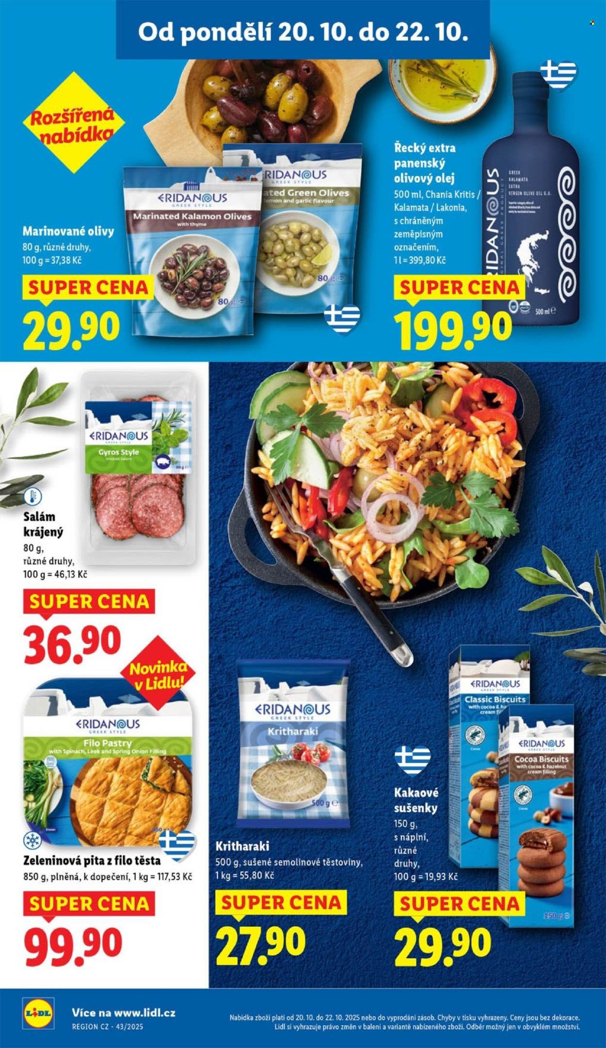 LIDL leták - Od pondělí 20.10.2025 (2025-10-20 - 2025-10-22)