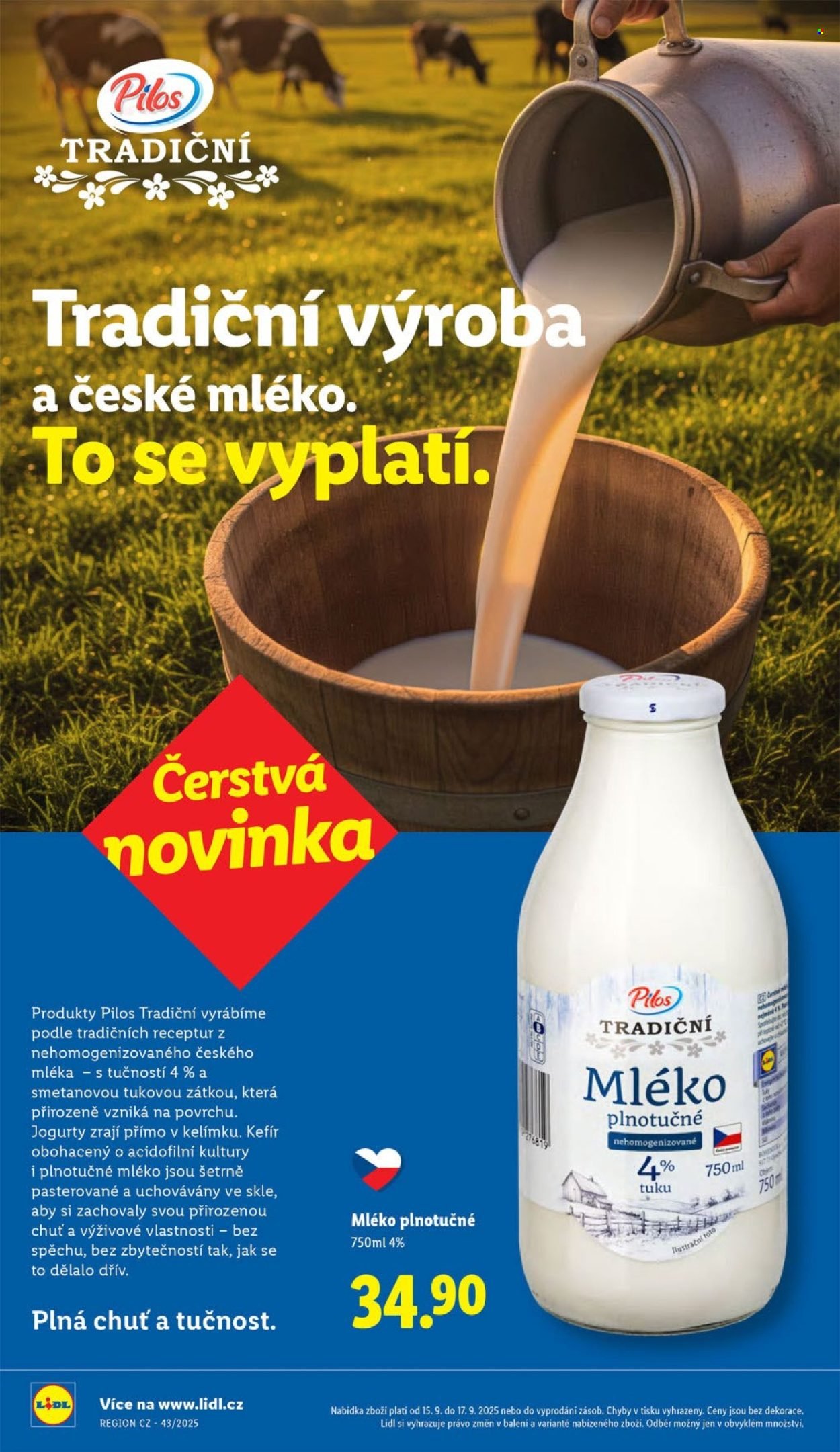 LIDL leták - Od pondělí 20.10.2025 (2025-10-20 - 2025-10-22)