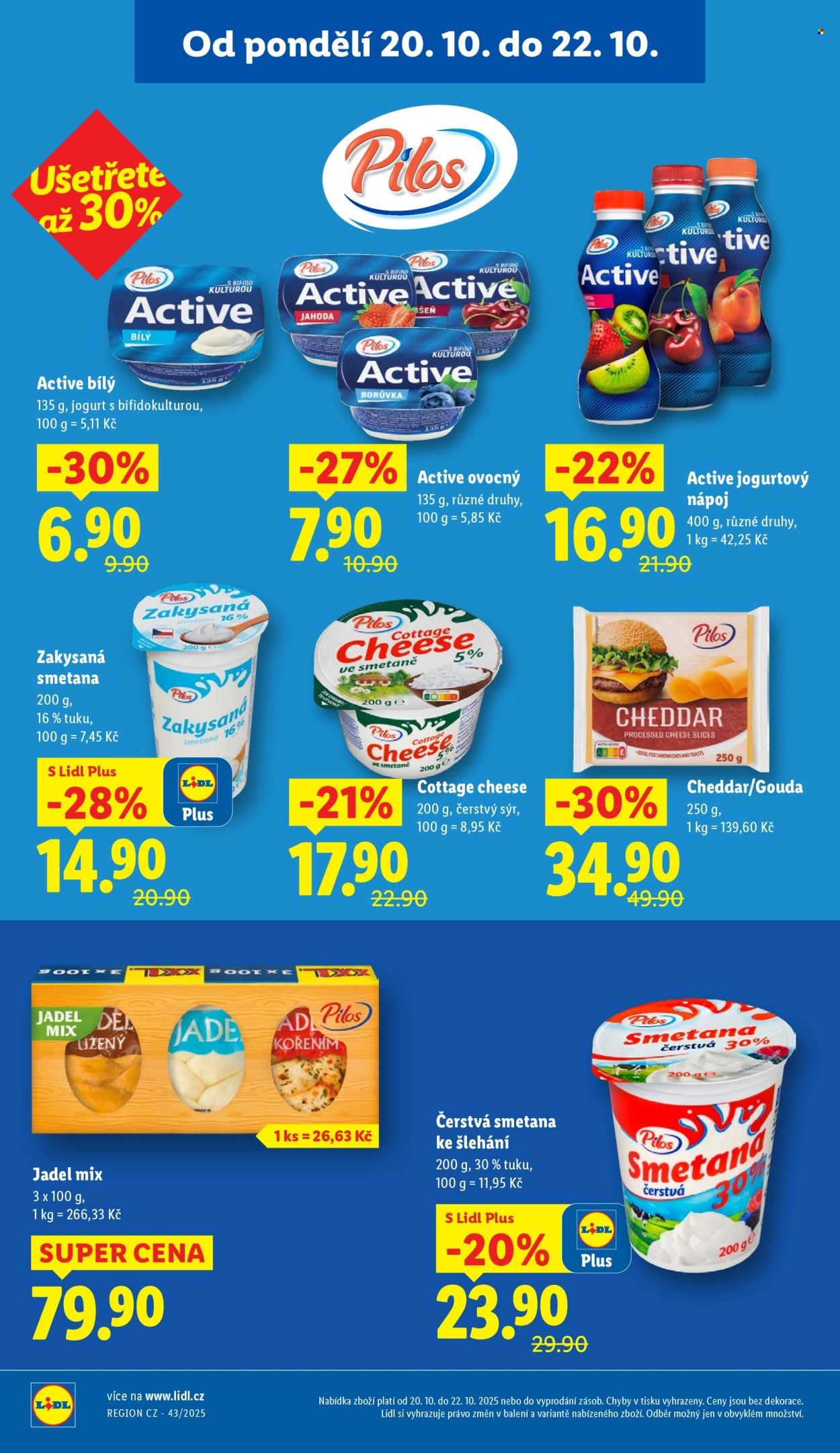 LIDL leták - Od pondělí 20.10.2025 (2025-10-20 - 2025-10-22)
