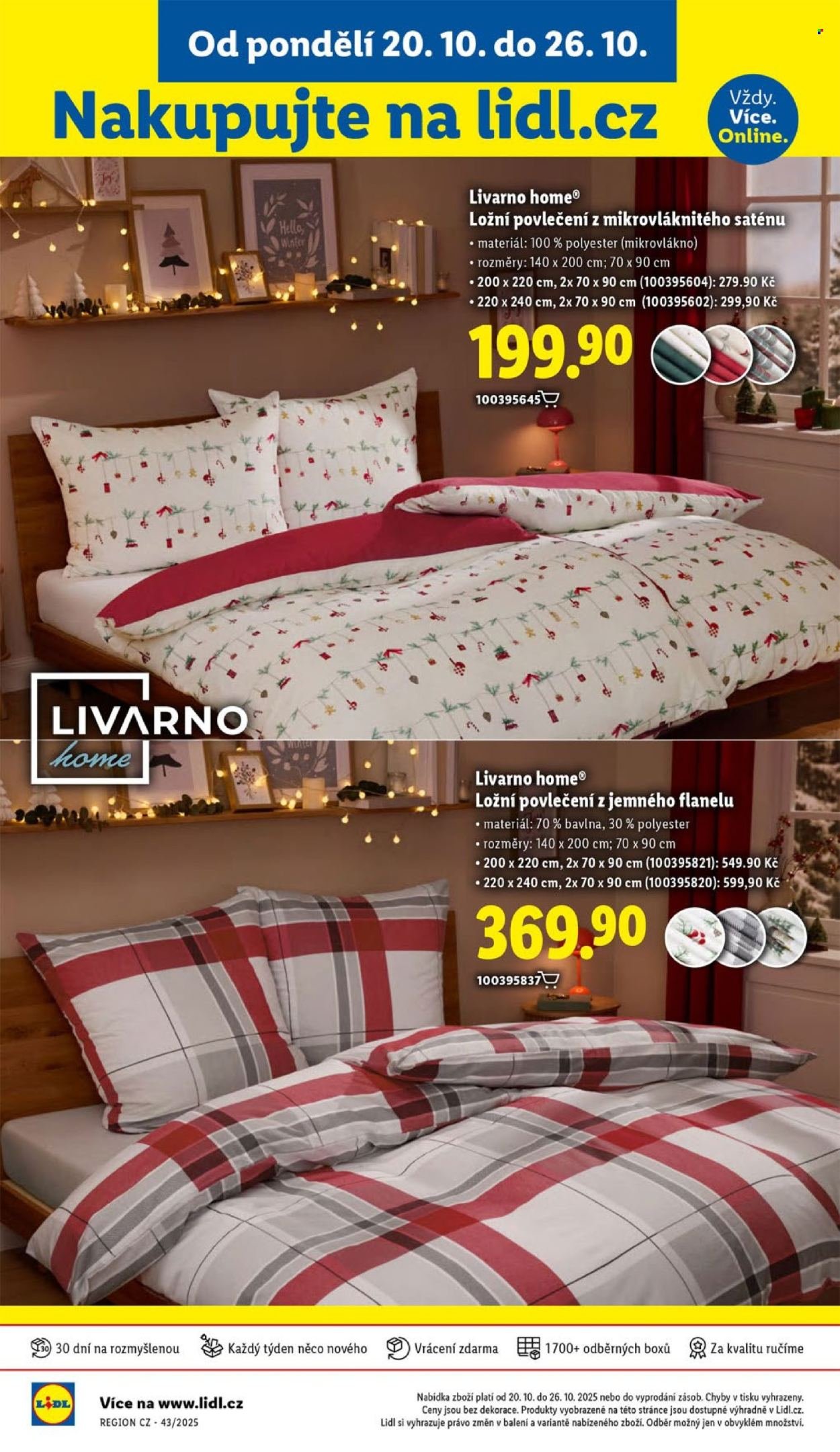 LIDL leták - Od pondělí 20.10.2025 (2025-10-20 - 2025-10-22)