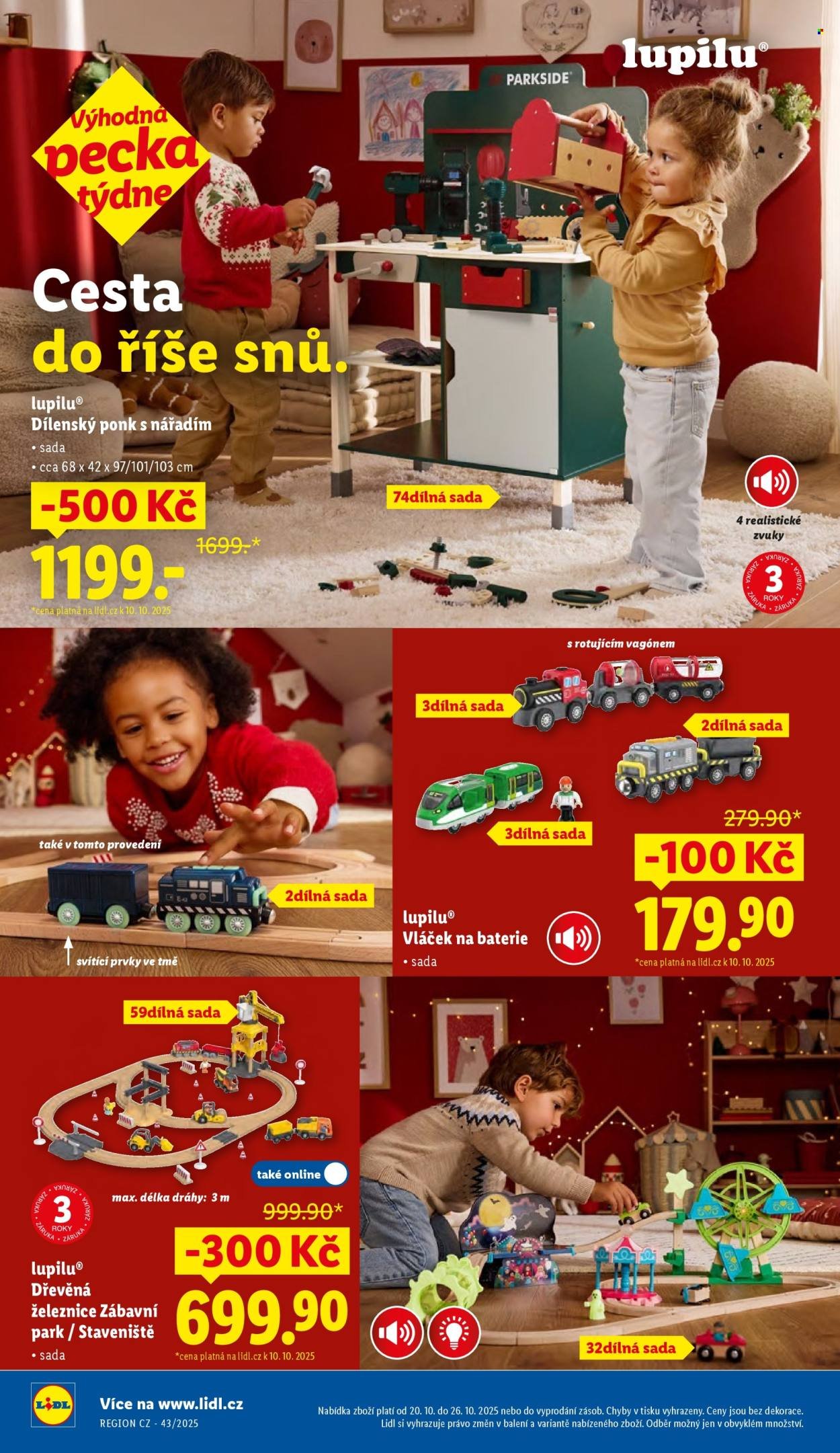 LIDL leták - Od pondělí 20.10.2025 (2025-10-20 - 2025-10-22)