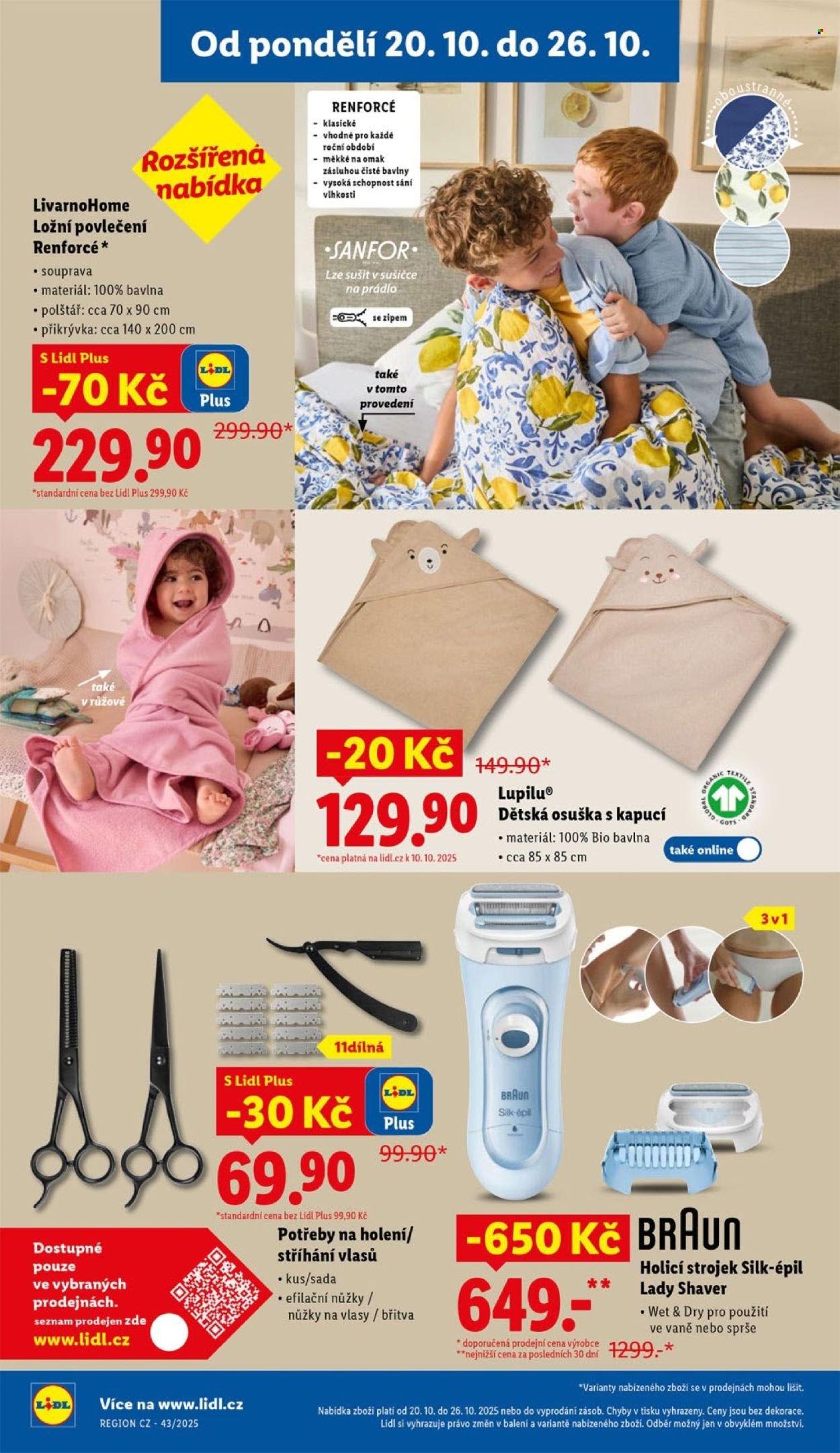 LIDL leták - Od pondělí 20.10.2025 (2025-10-20 - 2025-10-22)