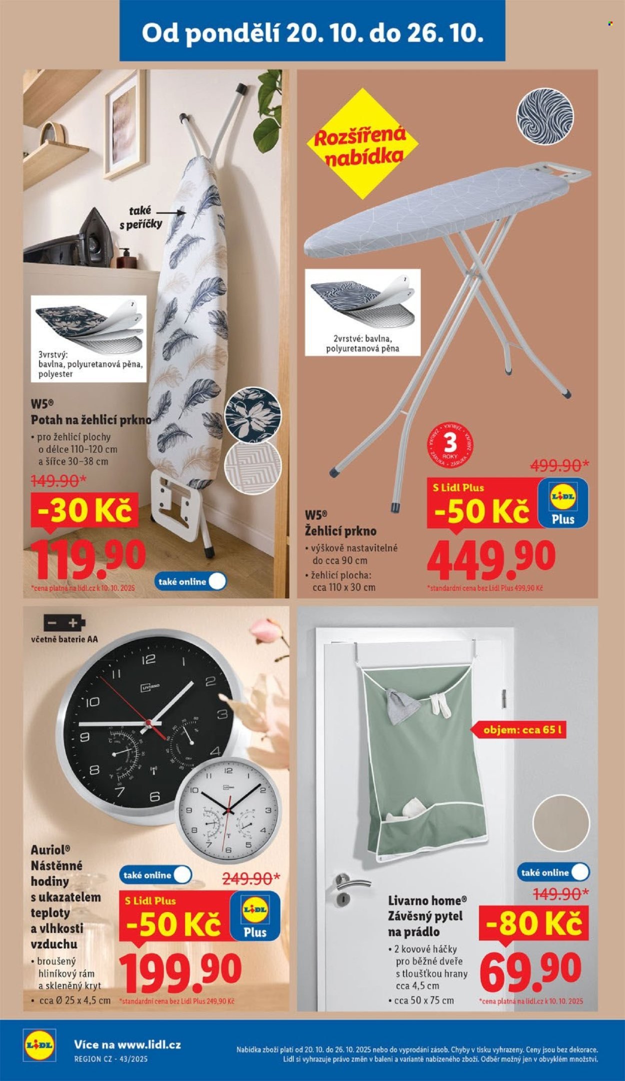 LIDL leták - Od pondělí 20.10.2025 (2025-10-20 - 2025-10-22)