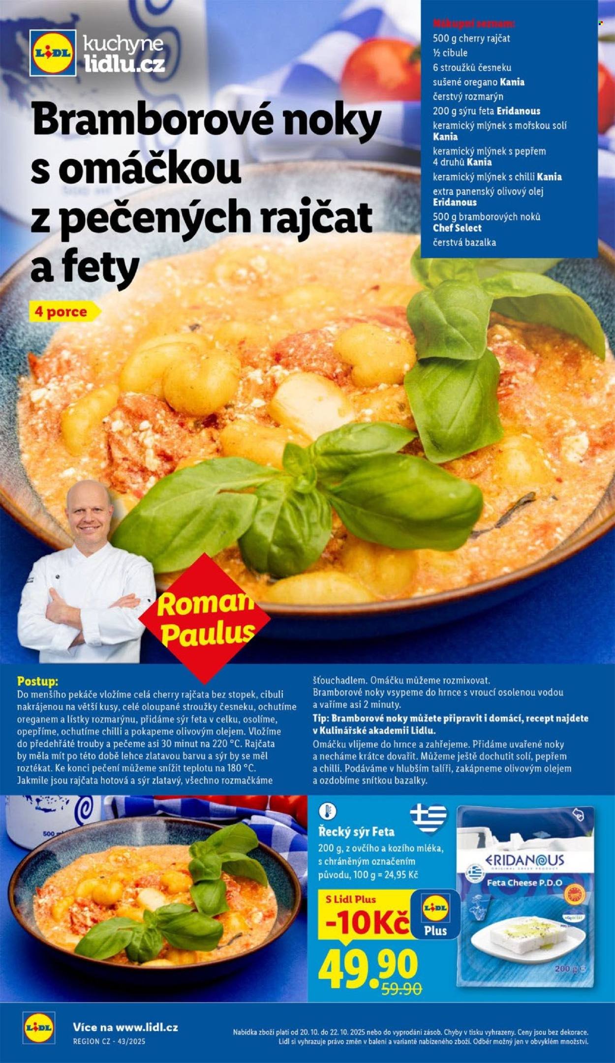 LIDL leták - Od pondělí 20.10.2025 (2025-10-20 - 2025-10-22)