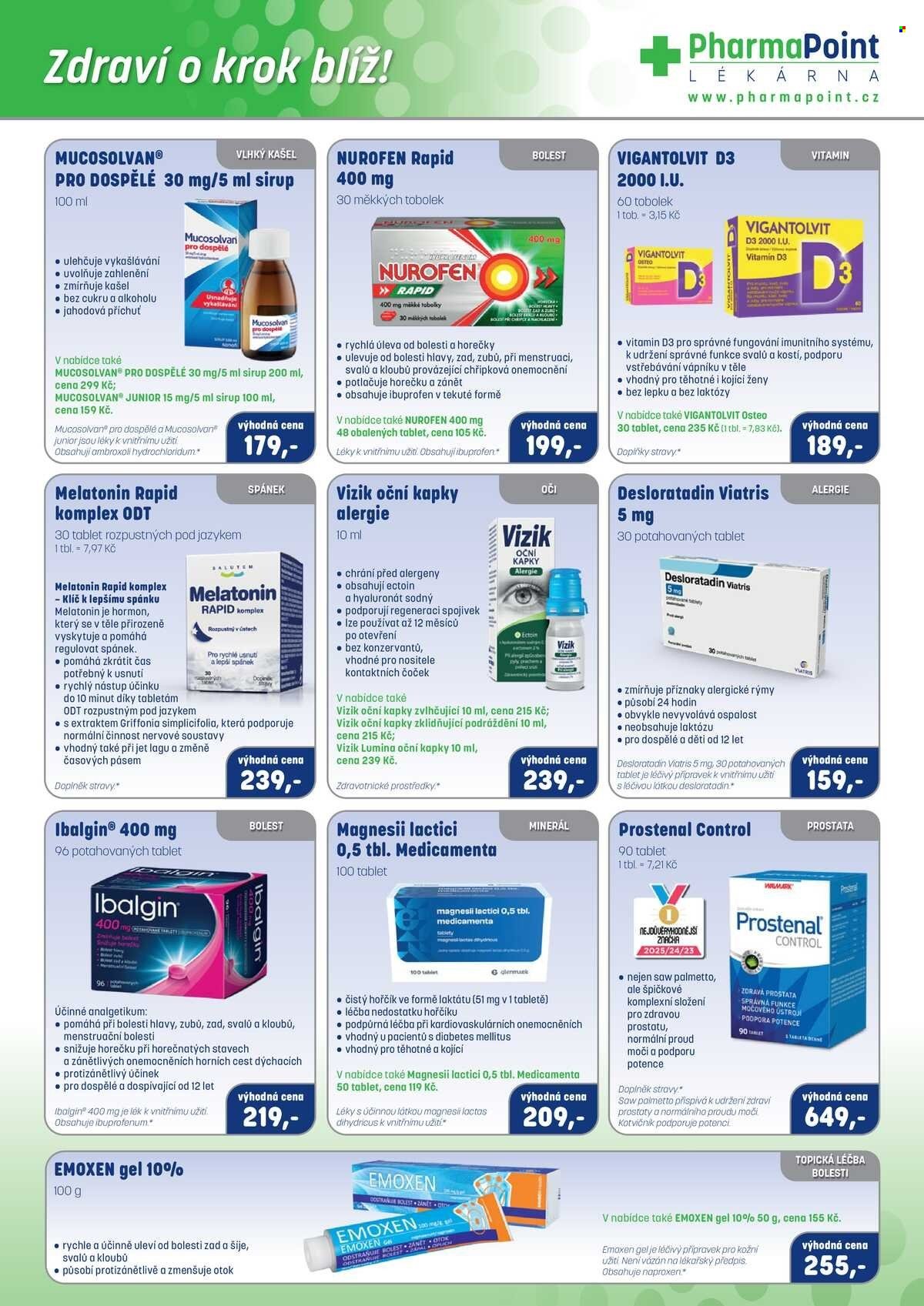 PHARMAPOINT leták - Naše nabídka (2026-04-01 - 2026-04-30)