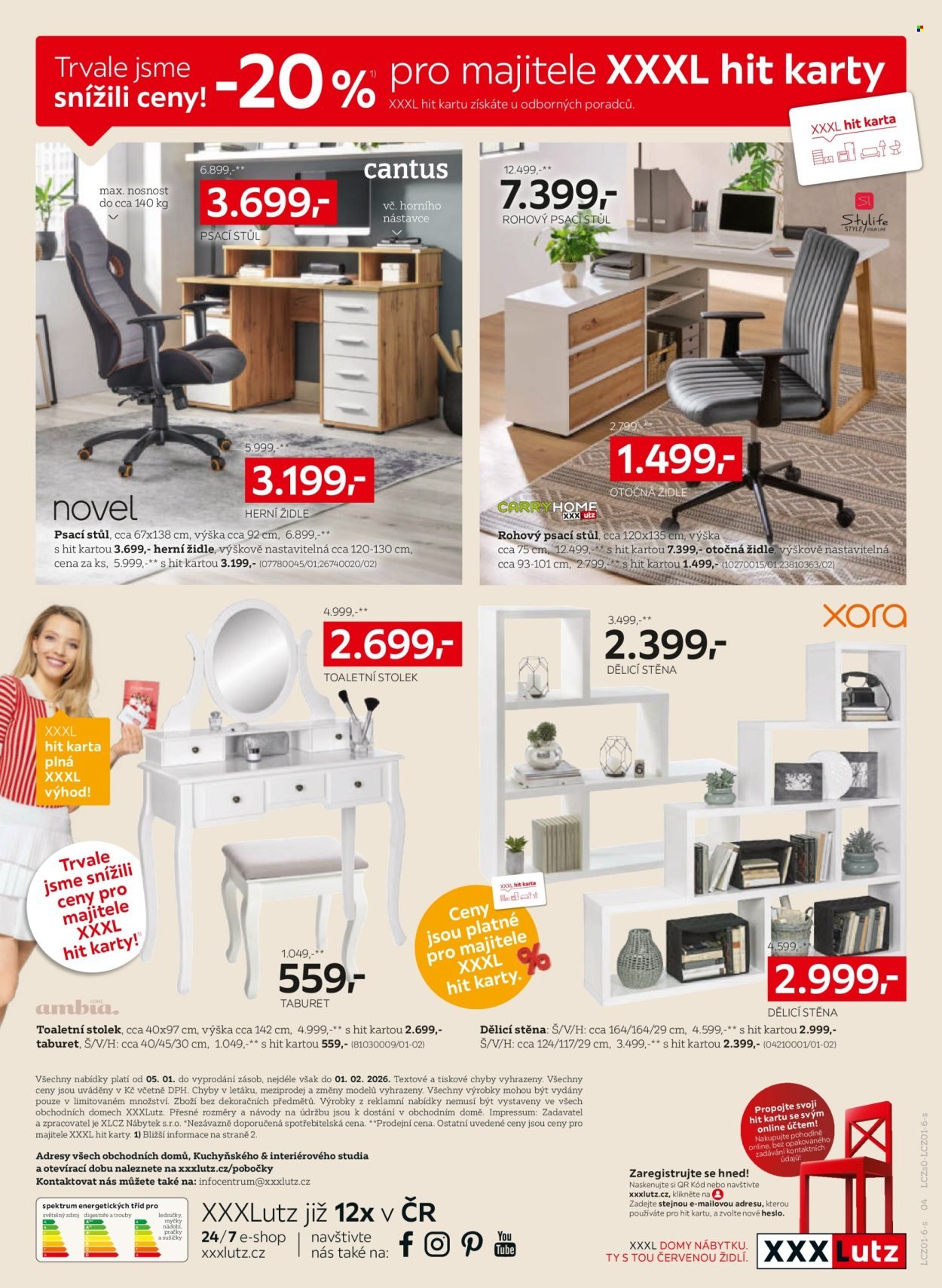 XXXLUTZ leták - Inspirace pro mladé bydlení (2026-01-05 - 2026-02-01)