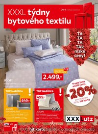 XXXLUTZ leták - Týdny bytového textilu