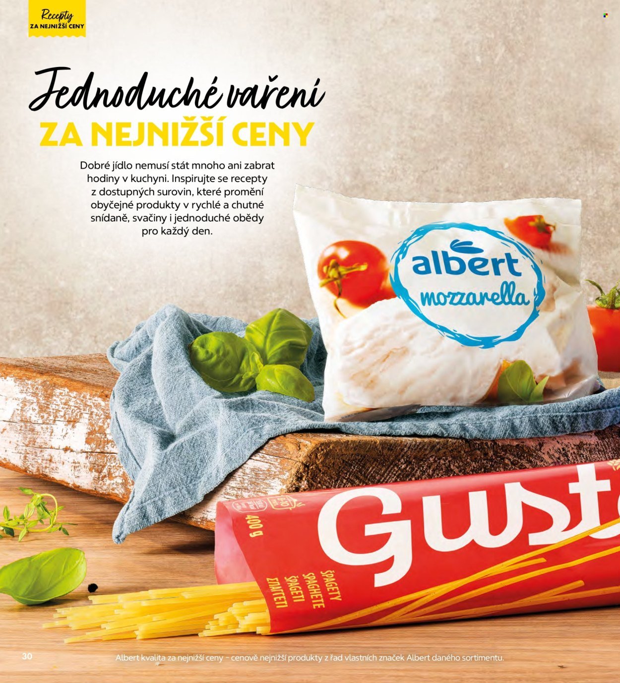 ALBERT leták - Magazín