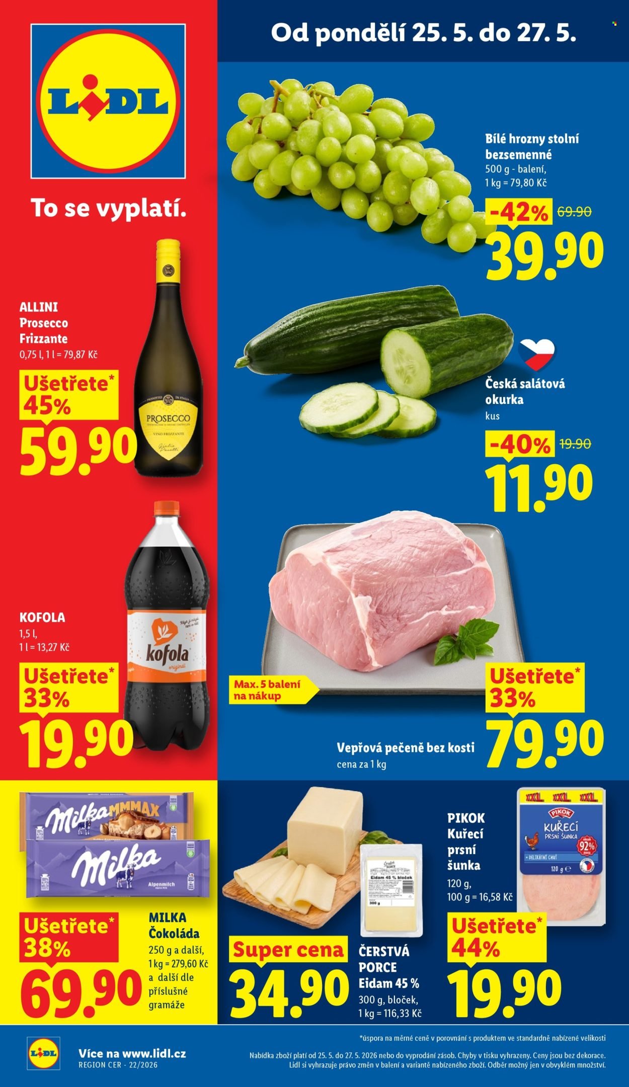 LIDL leták - Od pondělí 25.5.2026 (2026-05-25 - 2026-05-27)