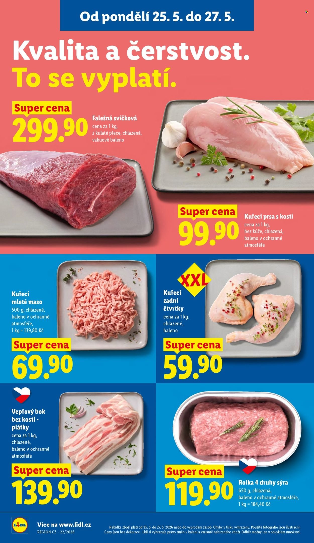 LIDL leták - Od pondělí 25.5.2026 (2026-05-25 - 2026-05-27)