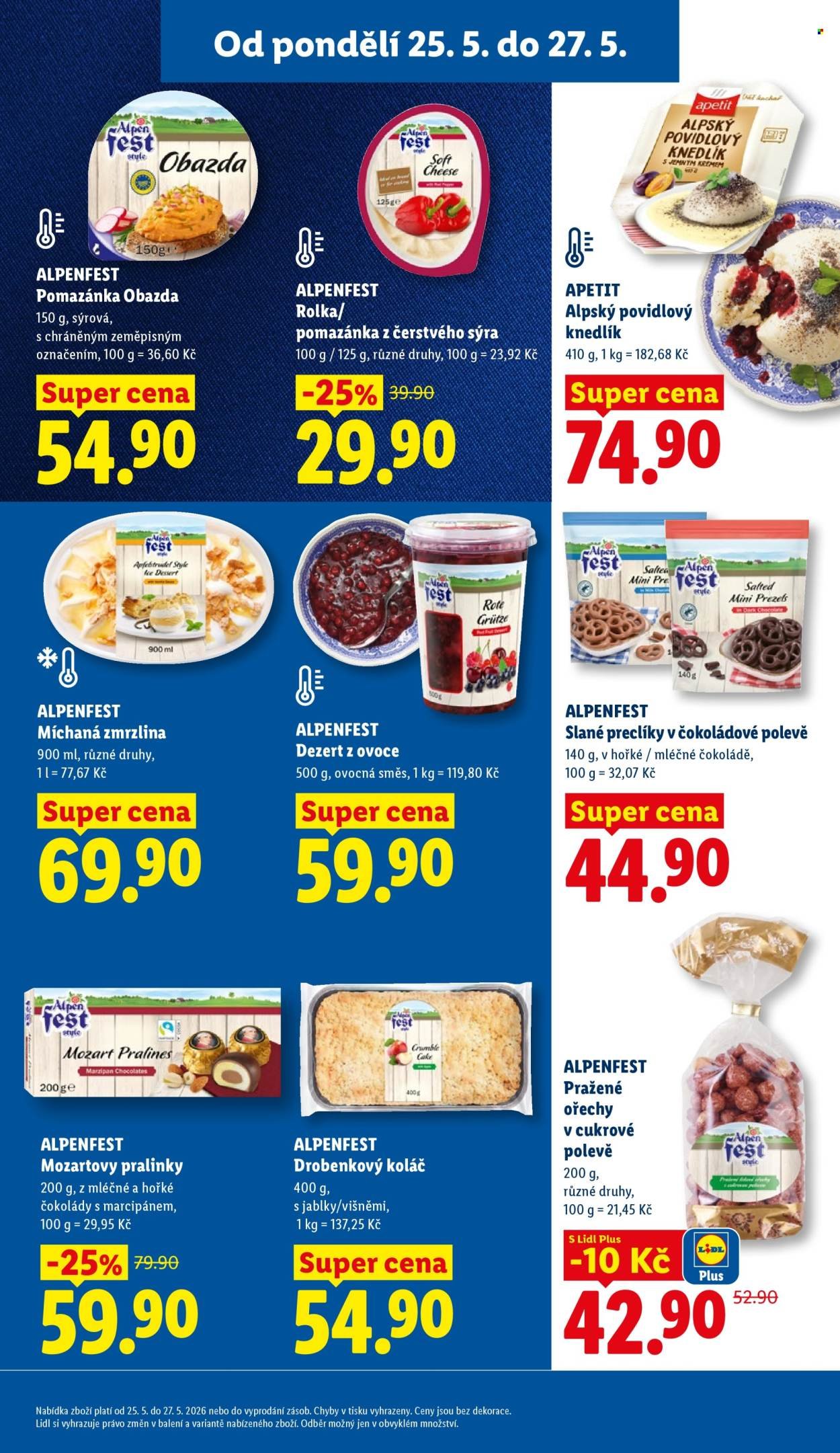 LIDL leták - Od pondělí 25.5.2026 (2026-05-25 - 2026-05-27)