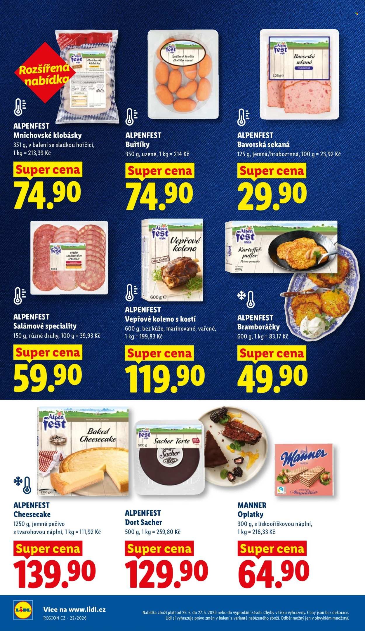 LIDL leták - Od pondělí 25.5.2026 (2026-05-25 - 2026-05-27)