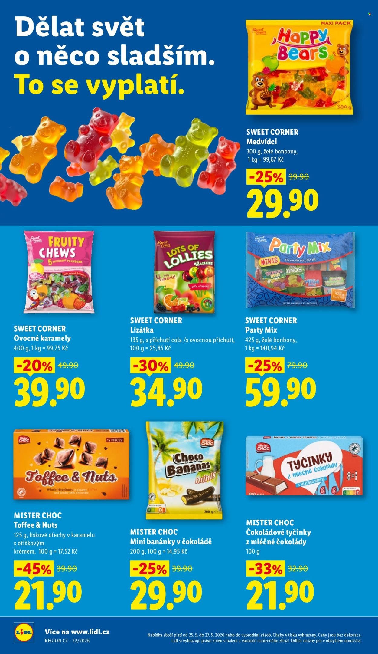 LIDL leták - Od pondělí 25.5.2026 (2026-05-25 - 2026-05-27)