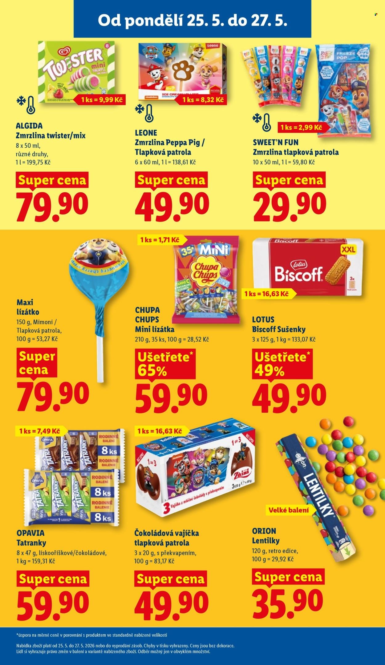 LIDL leták - Od pondělí 25.5.2026 (2026-05-25 - 2026-05-27)
