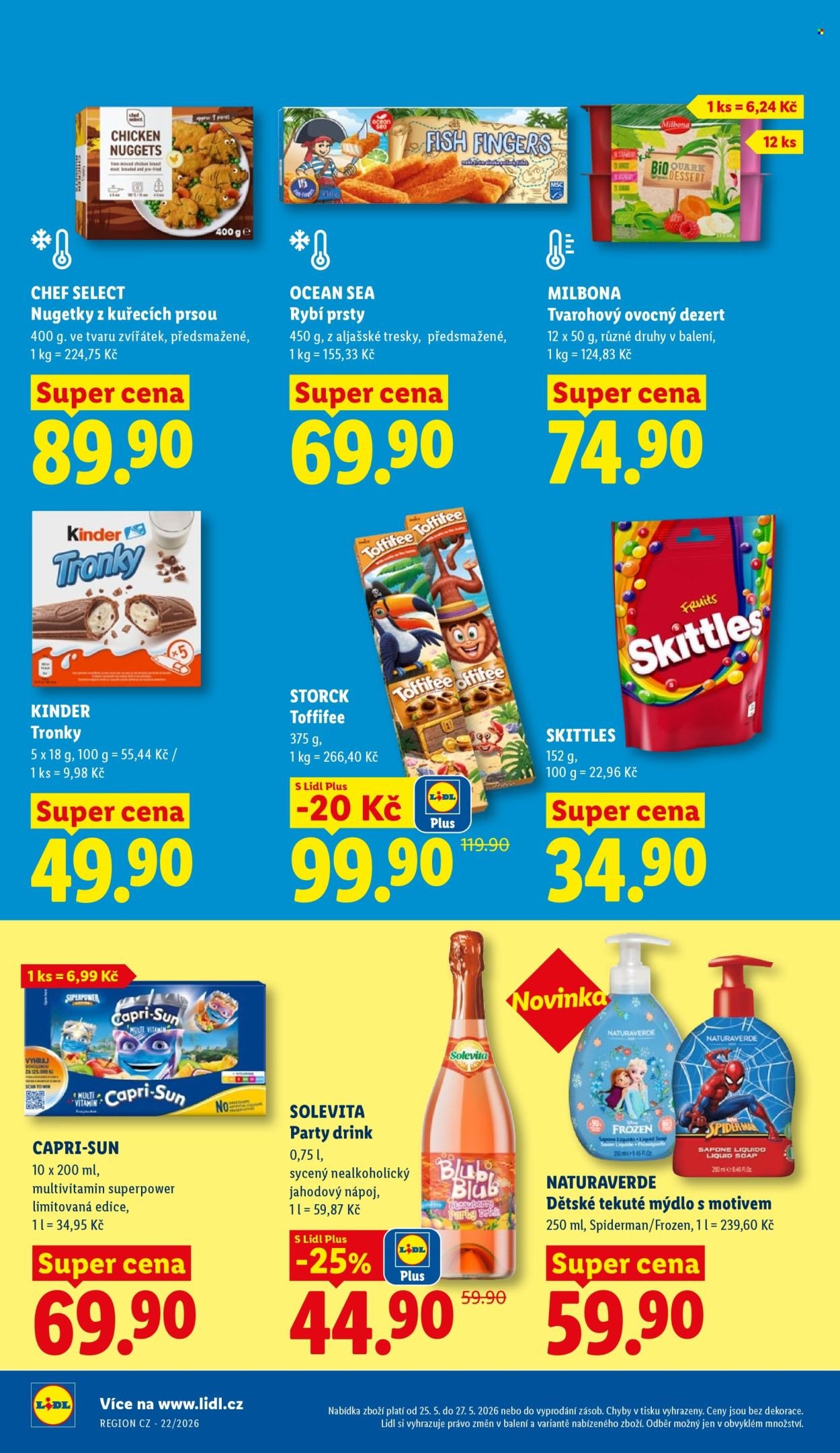 LIDL leták - Od pondělí 25.5.2026 (2026-05-25 - 2026-05-27)