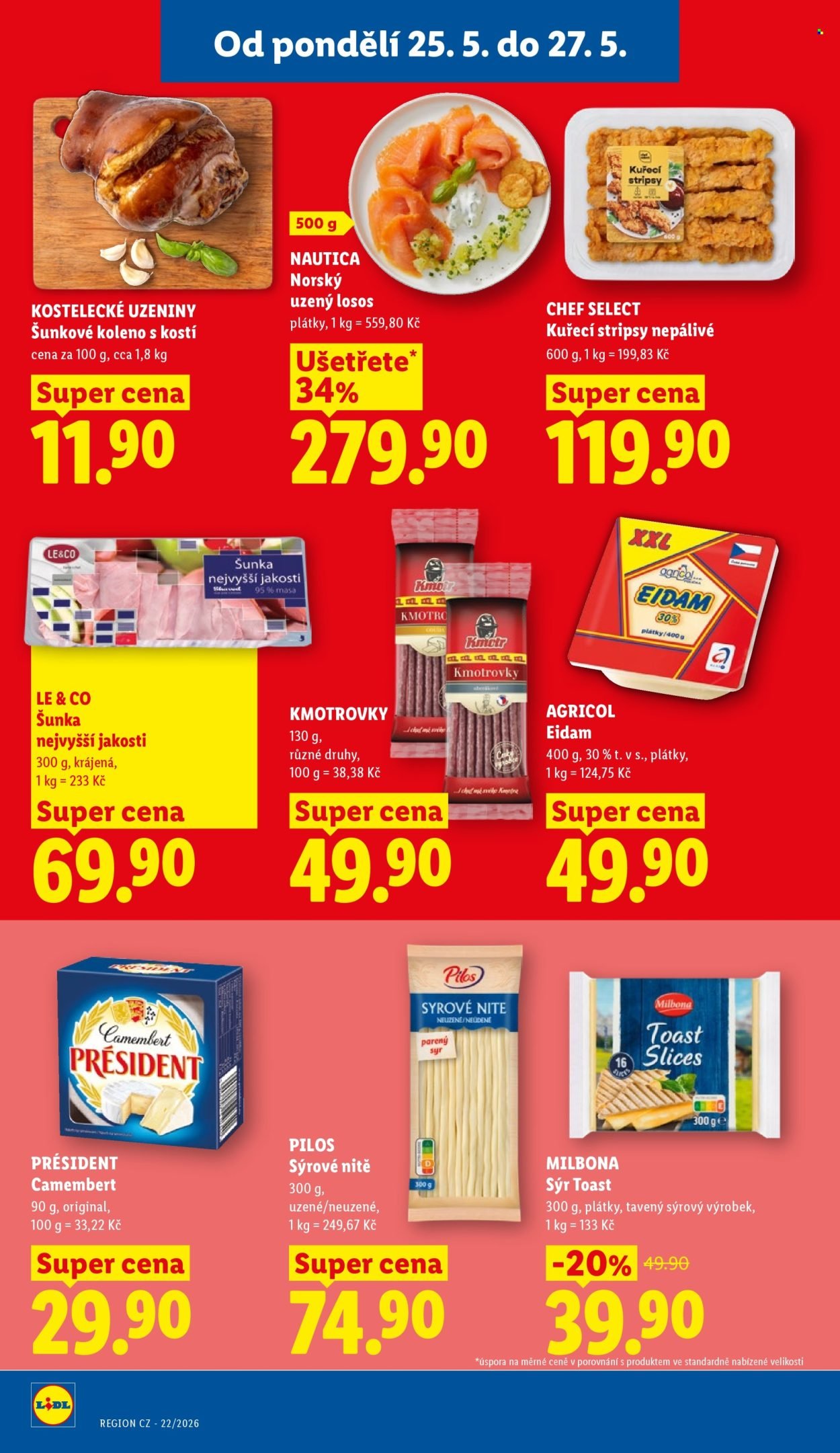 LIDL leták - Od pondělí 25.5.2026 (2026-05-25 - 2026-05-27)