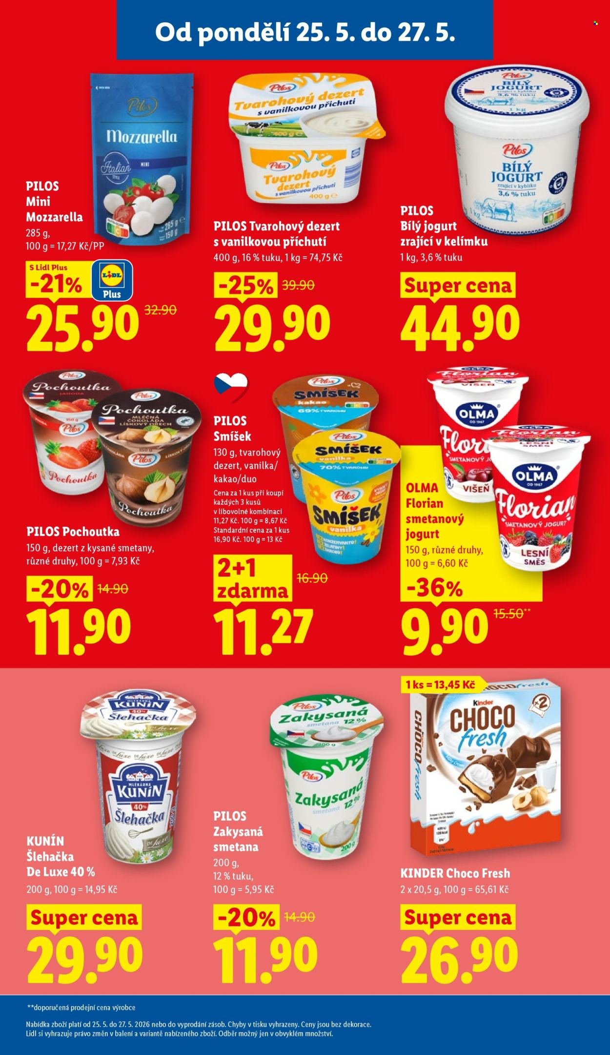 LIDL leták - Od pondělí 25.5.2026 (2026-05-25 - 2026-05-27)