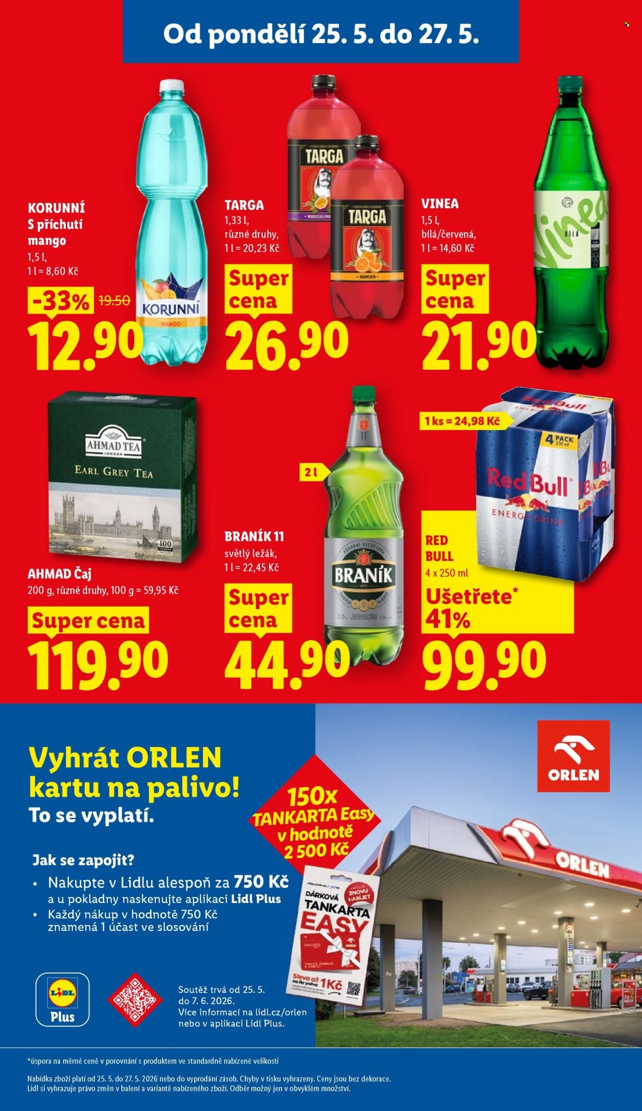 LIDL leták - Od pondělí 25.5.2026 (2026-05-25 - 2026-05-27)