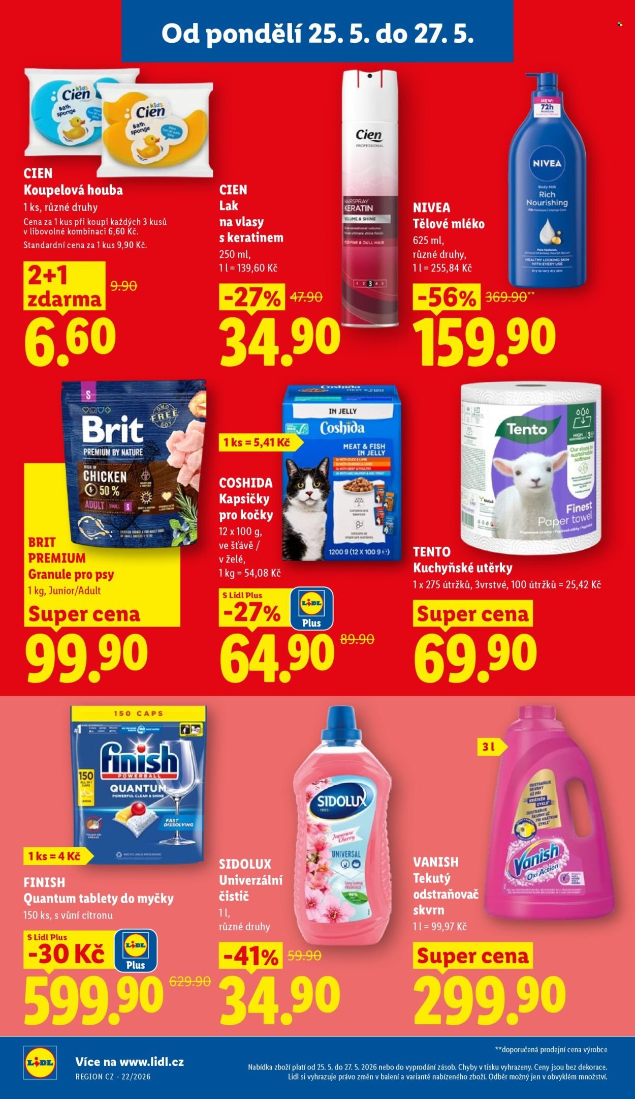 LIDL leták - Od pondělí 25.5.2026 (2026-05-25 - 2026-05-27)