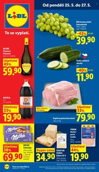 LIDL leták - Od pondělí 25.5.2026 (2026-05-25 - 2026-05-27)