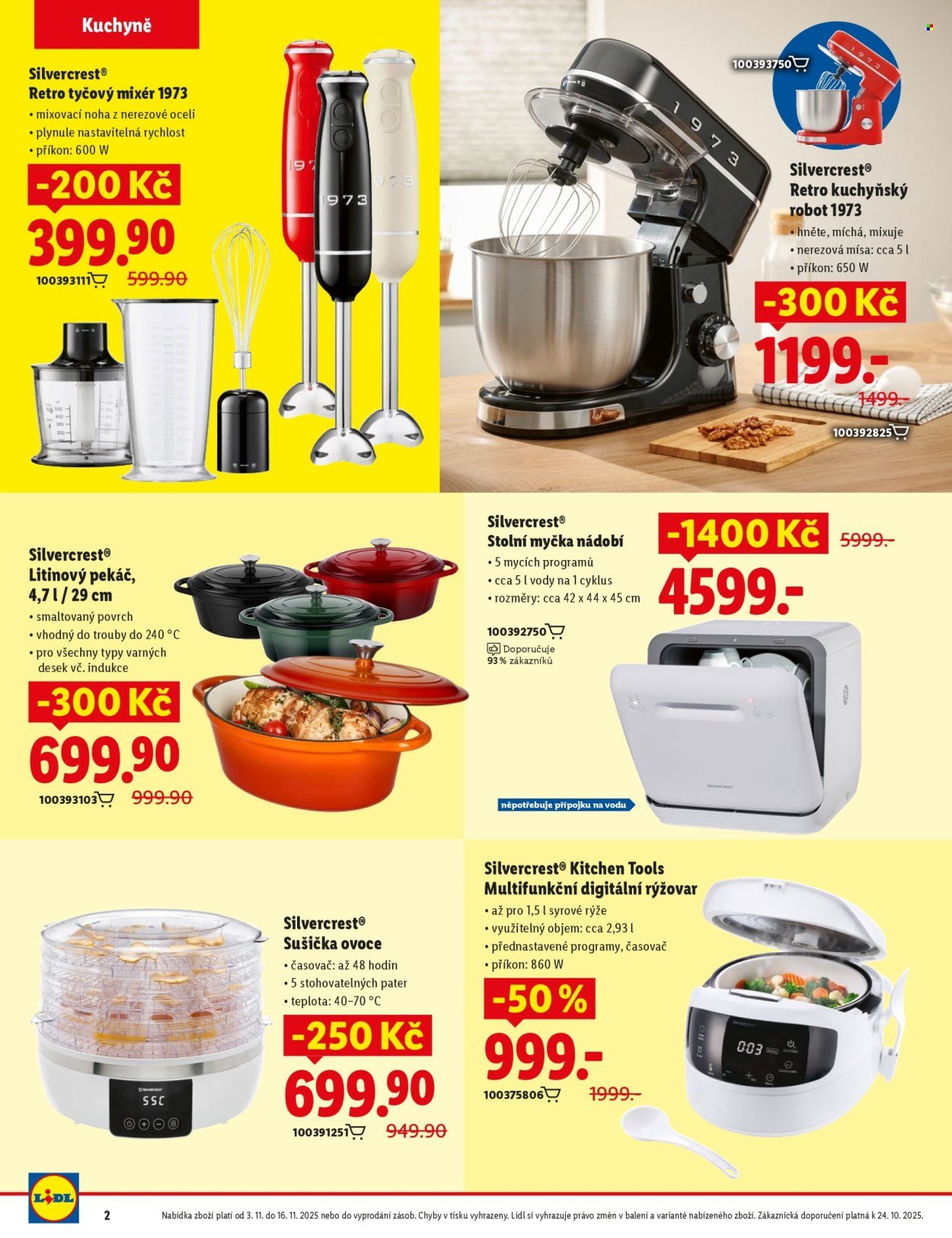 LIDL leták - 1. listopadový magazín (2025-11-03 - 2025-11-16)