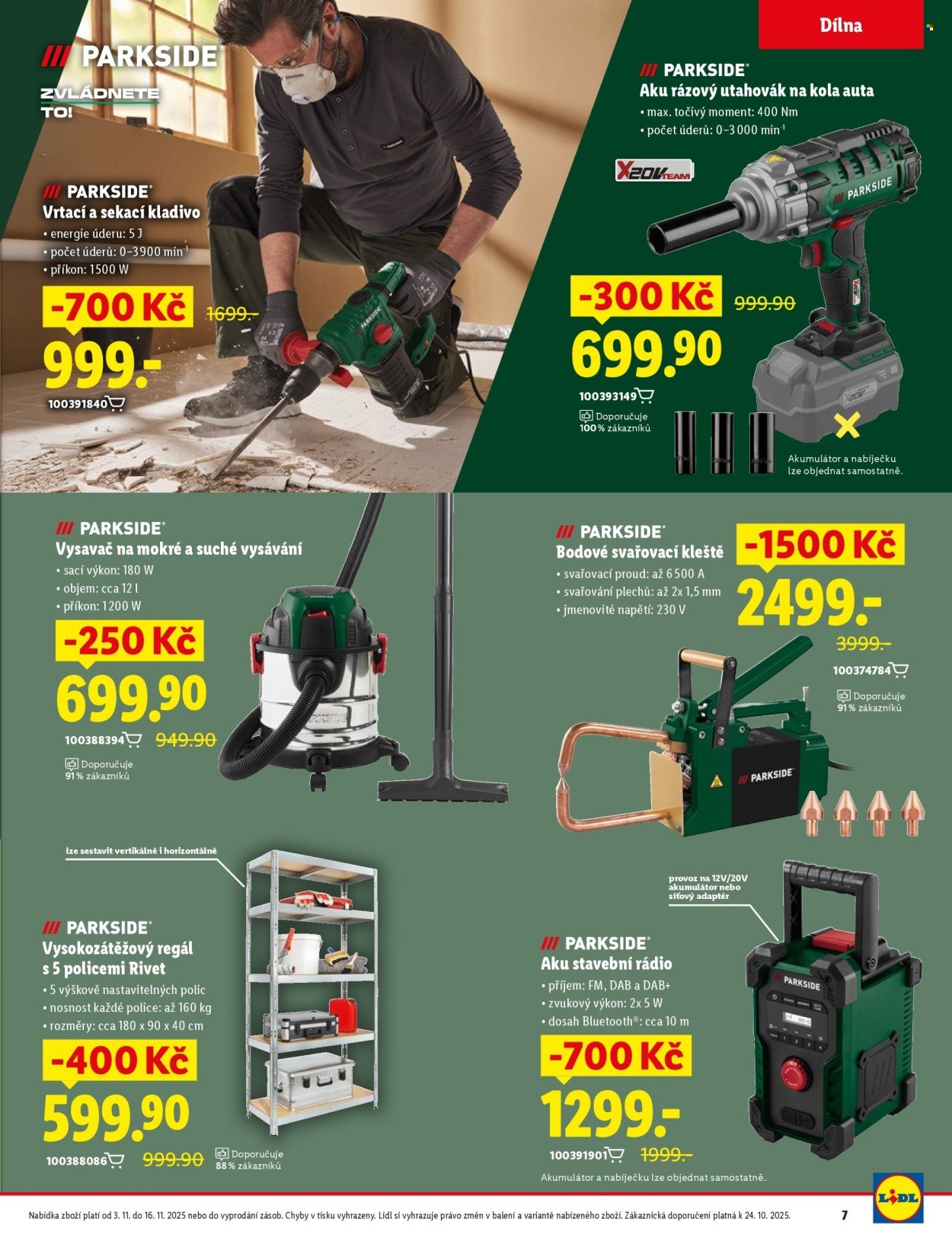 LIDL leták - 1. listopadový magazín (2025-11-03 - 2025-11-16)