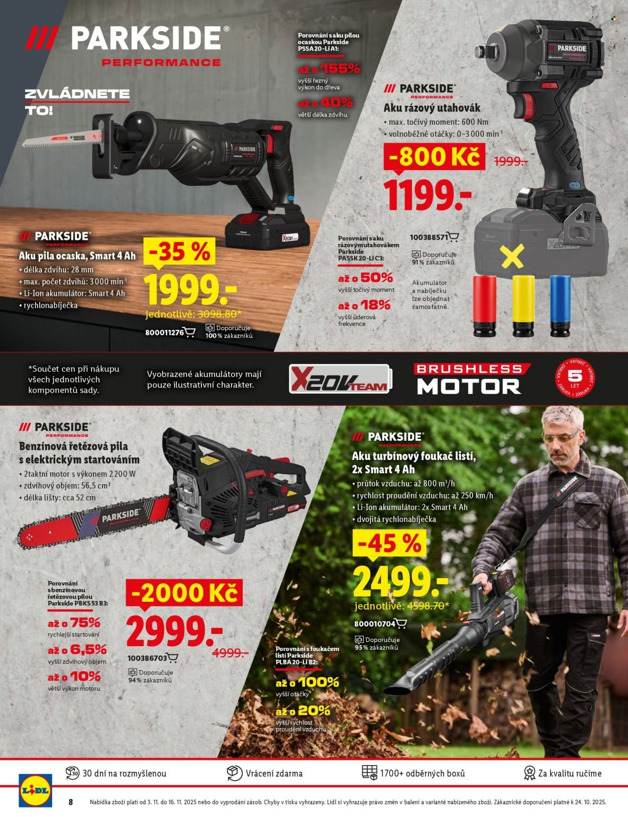 LIDL leták - 1. listopadový magazín (2025-11-03 - 2025-11-16)