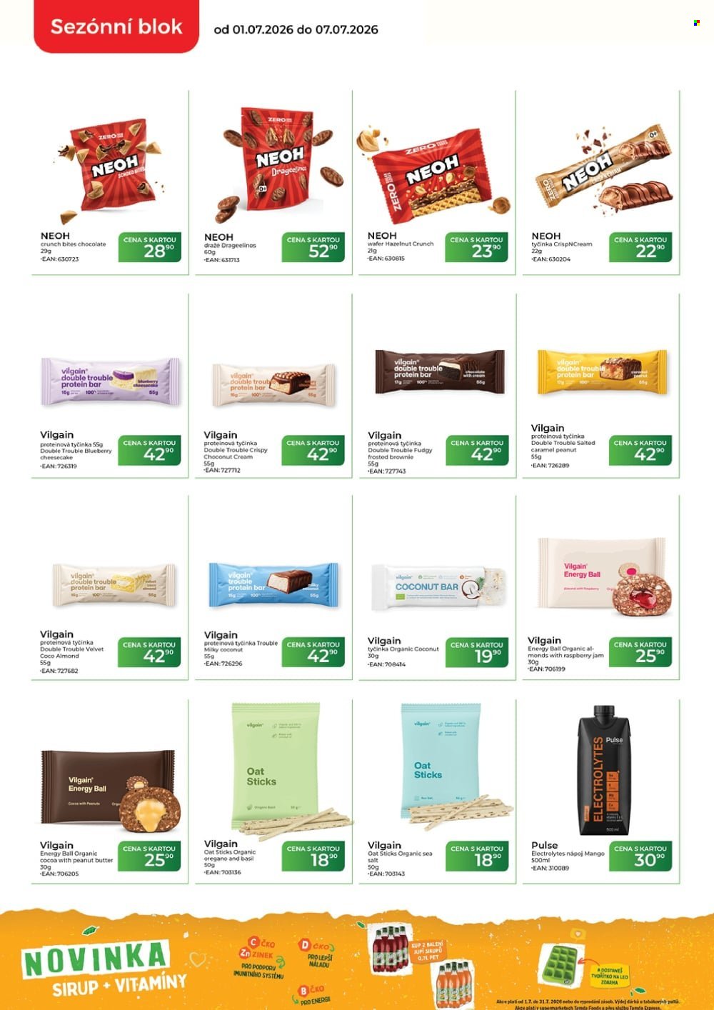 TAMDA FOODS leták - Od středy 1.7.2026