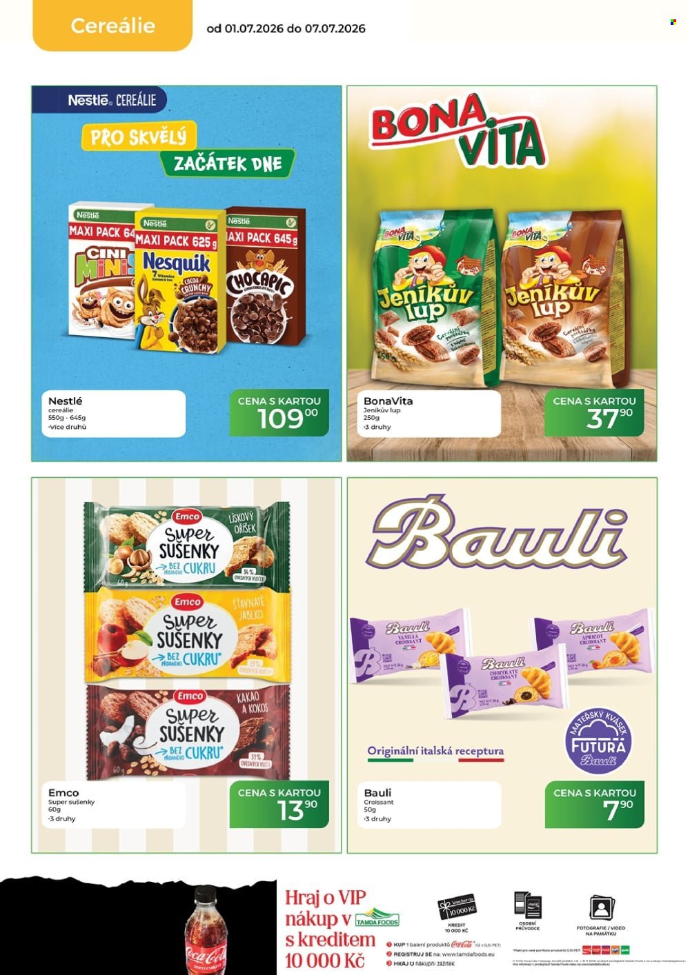 TAMDA FOODS leták - Od středy 1.7.2026