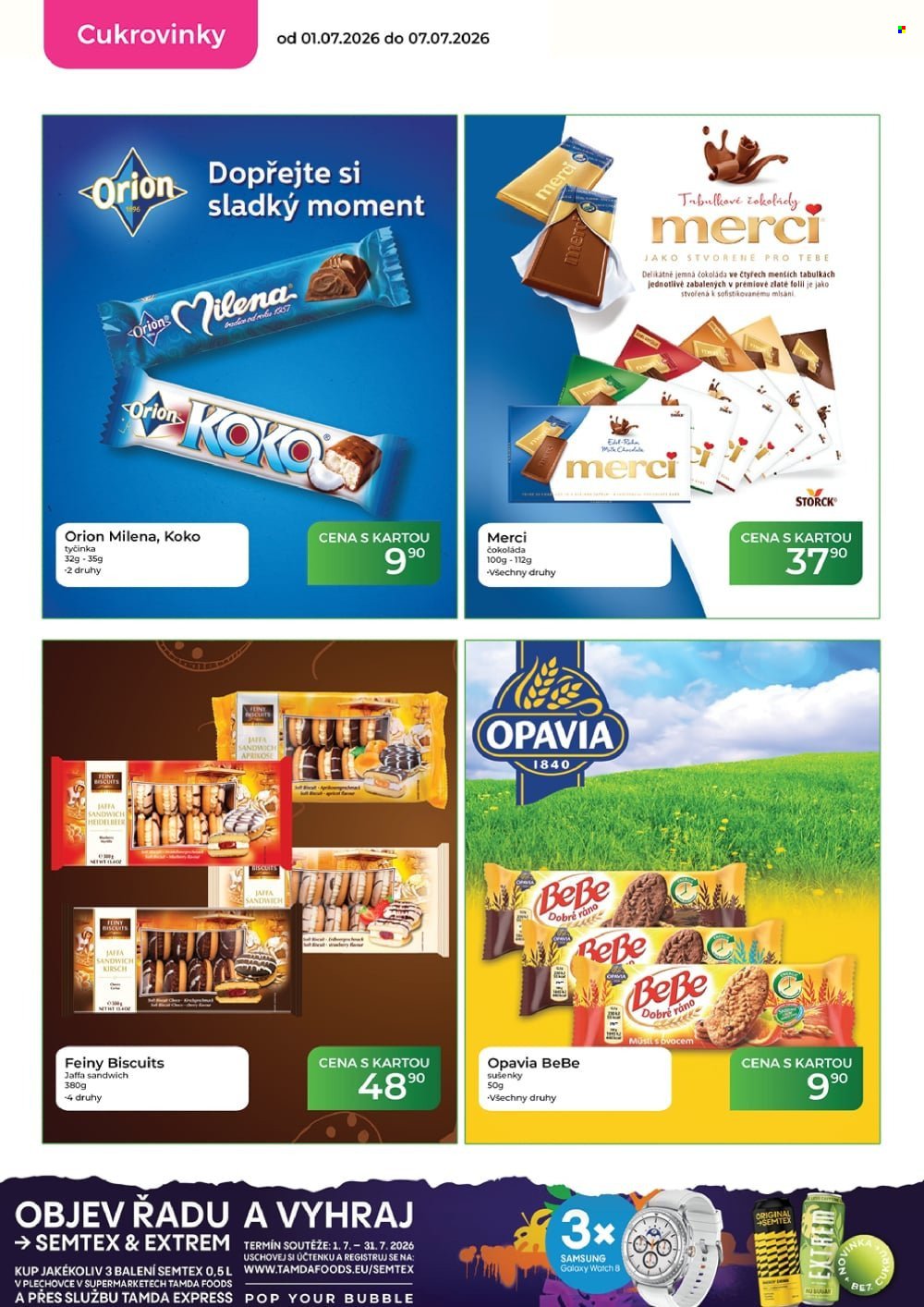 TAMDA FOODS leták - Od středy 1.7.2026