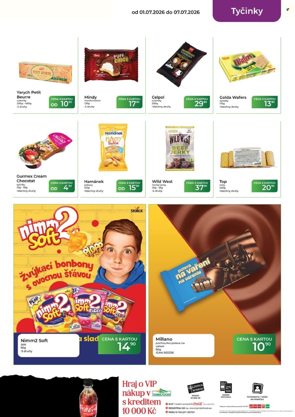 TAMDA FOODS leták - Od středy 1.7.2026