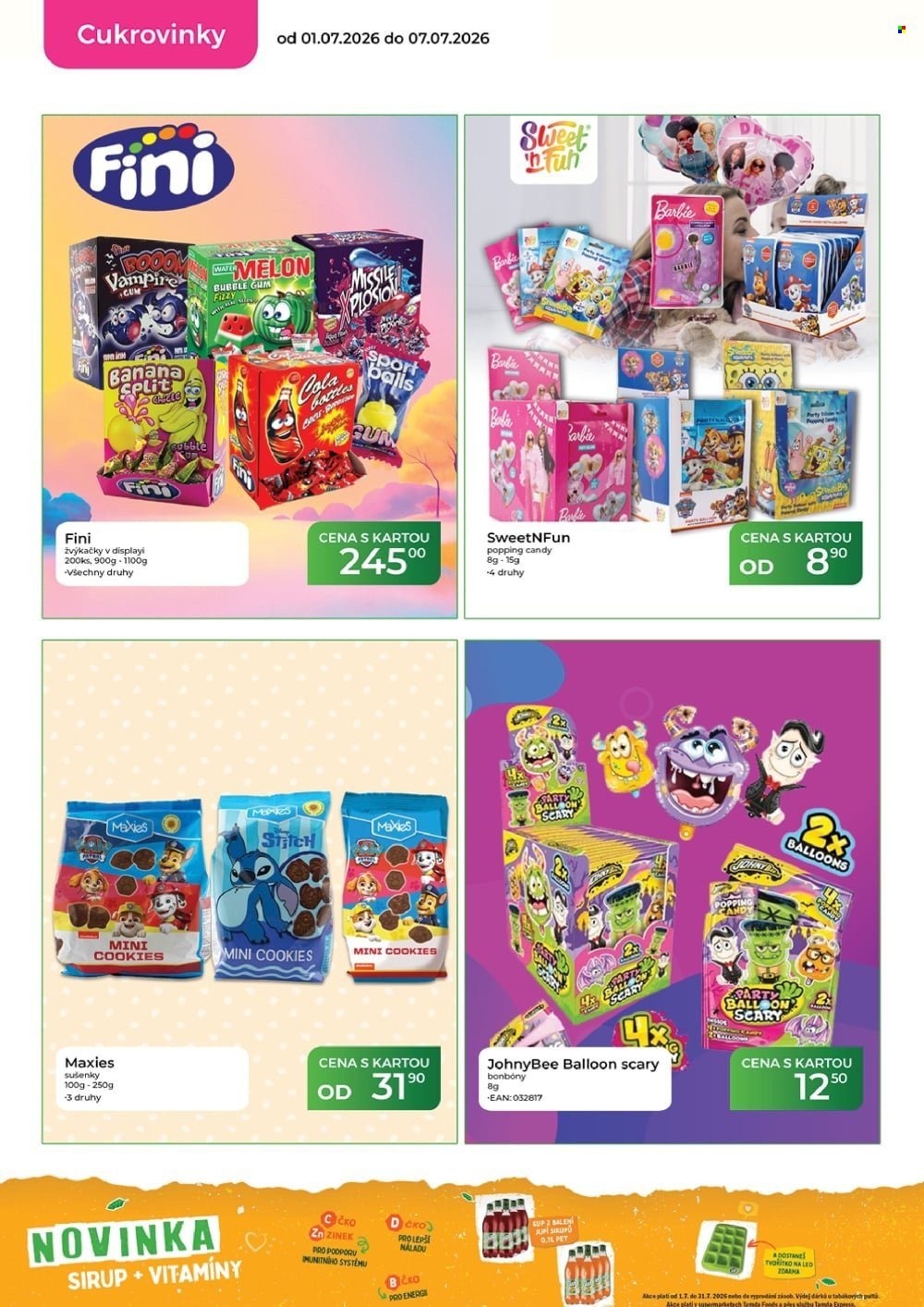 TAMDA FOODS leták - Od středy 1.7.2026