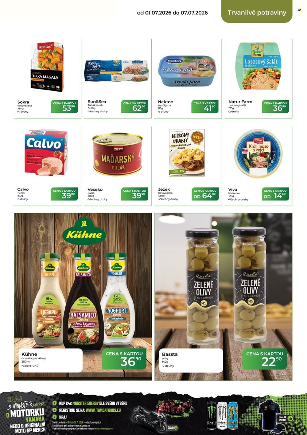 TAMDA FOODS leták - Od středy 1.7.2026