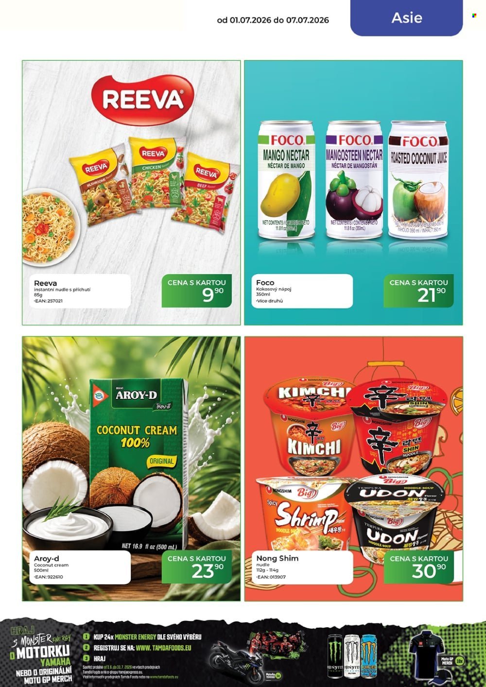 TAMDA FOODS leták - Od středy 1.7.2026