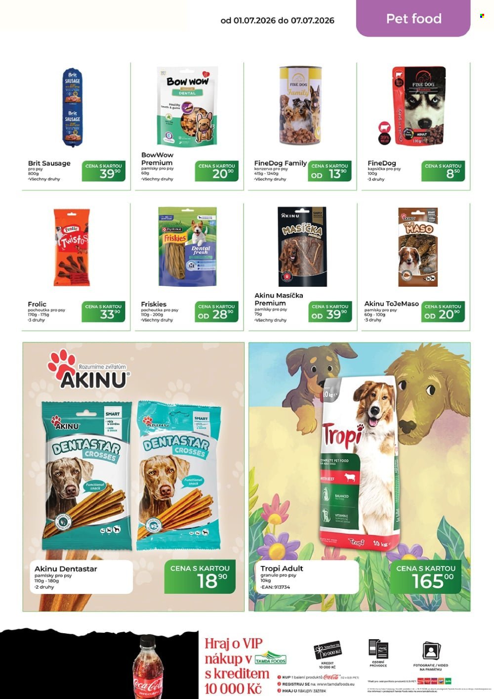 TAMDA FOODS leták - Od středy 1.7.2026