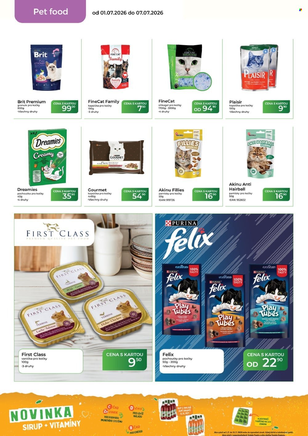 TAMDA FOODS leták - Od středy 1.7.2026