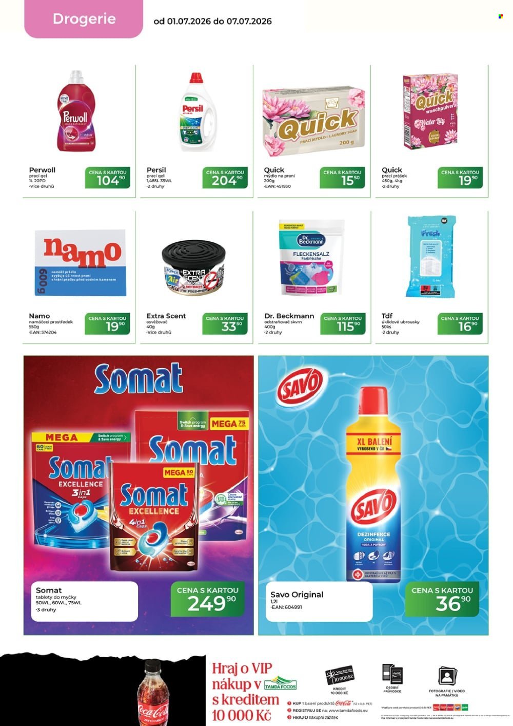 TAMDA FOODS leták - Od středy 1.7.2026