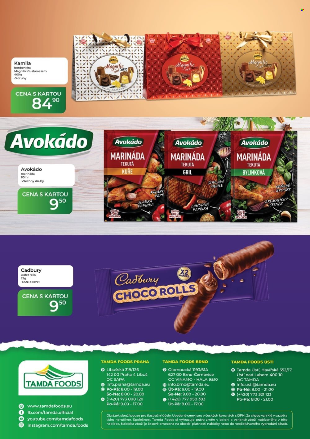 TAMDA FOODS leták - Od středy 1.7.2026