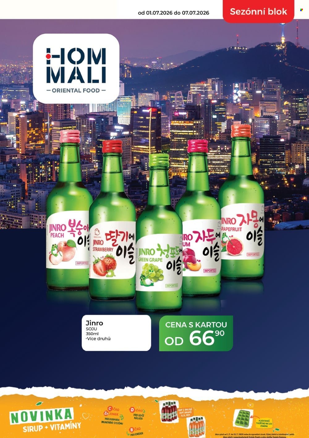 TAMDA FOODS leták - Od středy 1.7.2026