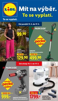 LIDL leták - Spotřební zboží (2026-05-11 - 2026-05-17)