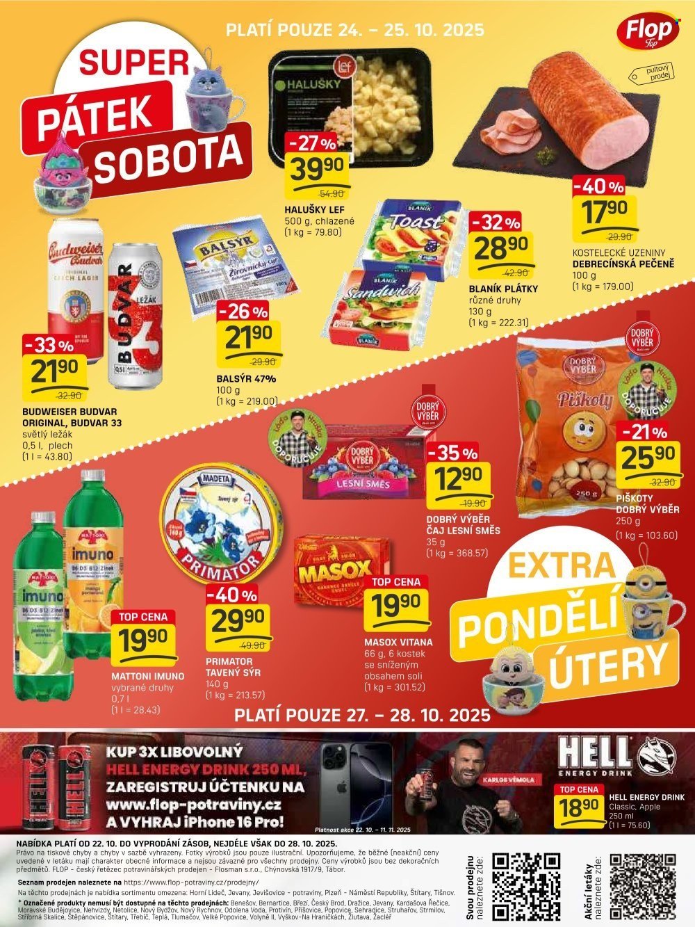 FLOP leták - Top (2025-10-22 - 2025-10-28)