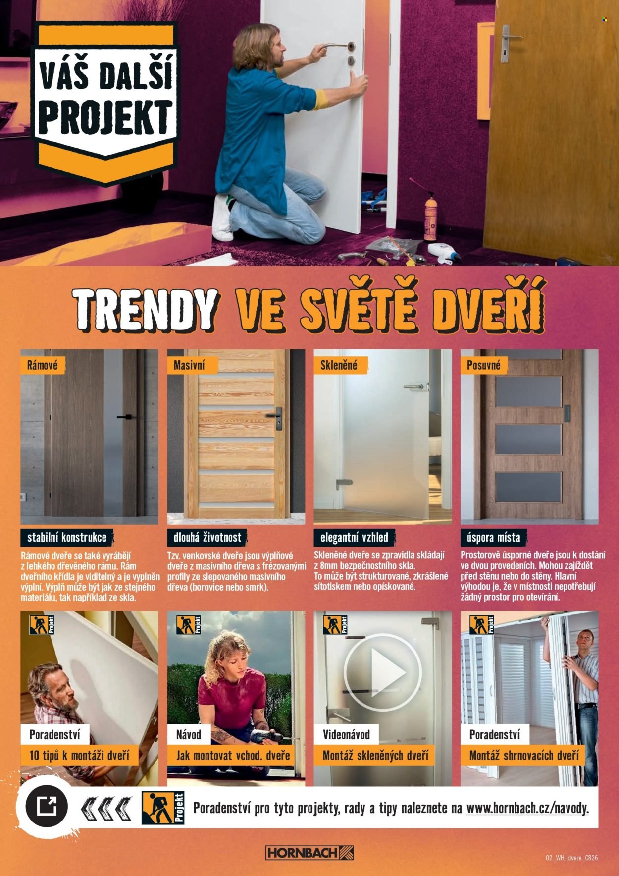 HORNBACH leták - Váš další projekt - Dveře