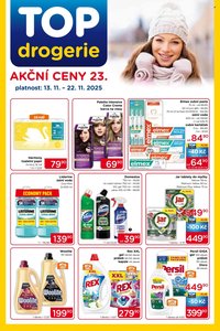 TOP DROGERIE leták - Od čtvrtka 13.11.2025 (2025-11-13 - 2025-11-22)