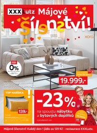 XXXLUTZ leták - Sleva 23 % na téměř vše (2026-05-04 - 2026-05-17)