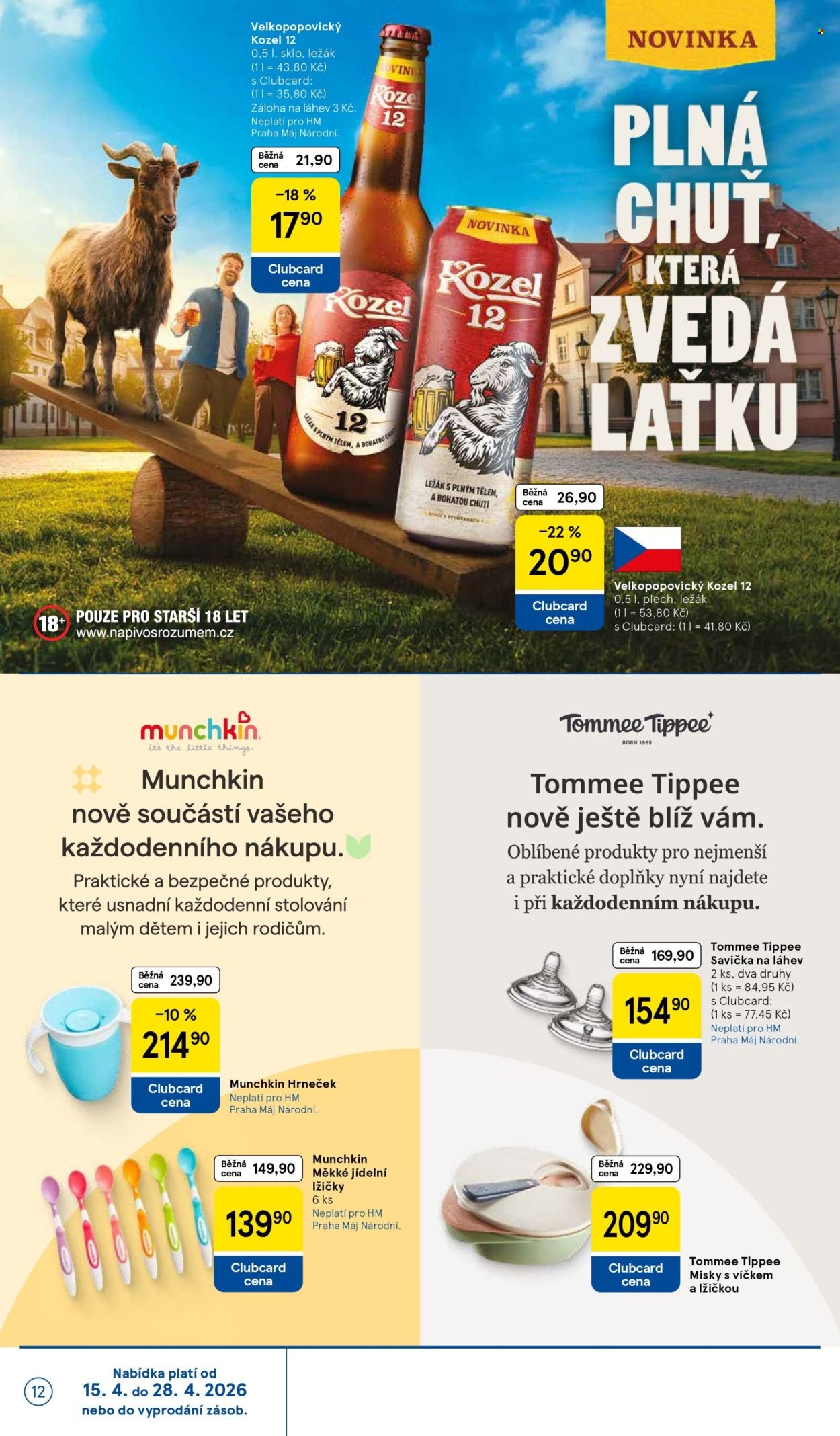 TESCO leták - Počítejte s námi (2026-04-15 - 2026-04-21)
