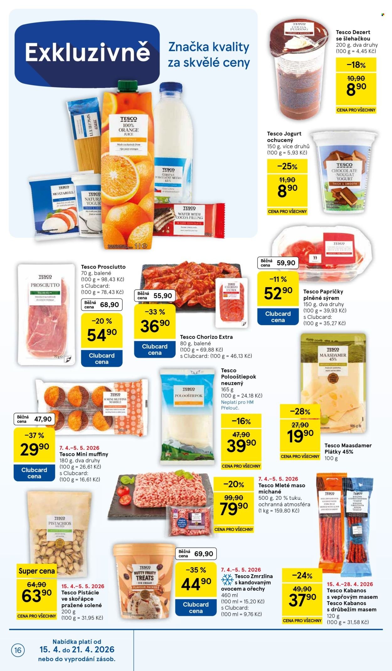 TESCO leták - Počítejte s námi (2026-04-15 - 2026-04-21)