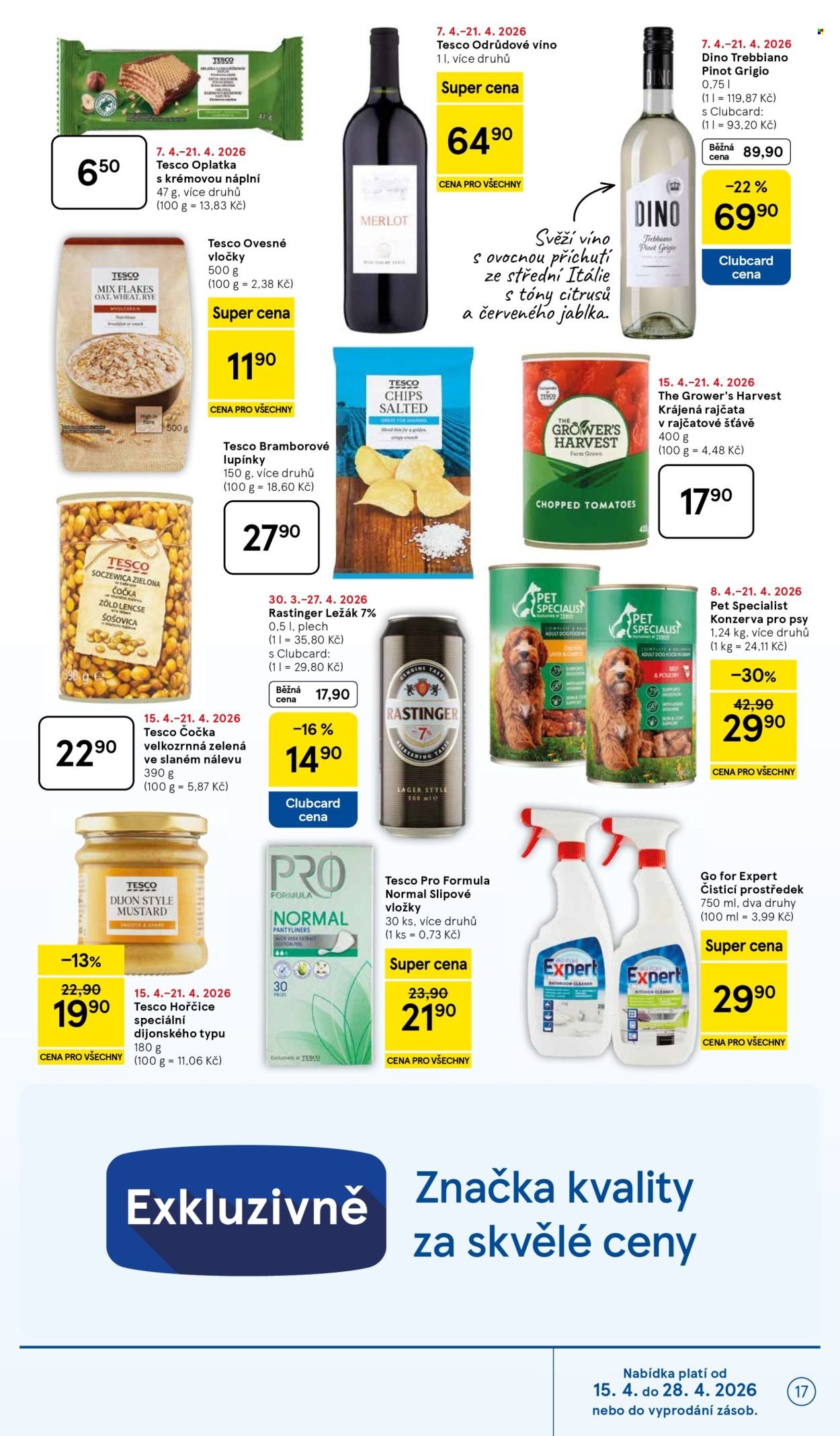 TESCO leták - Počítejte s námi (2026-04-15 - 2026-04-21)