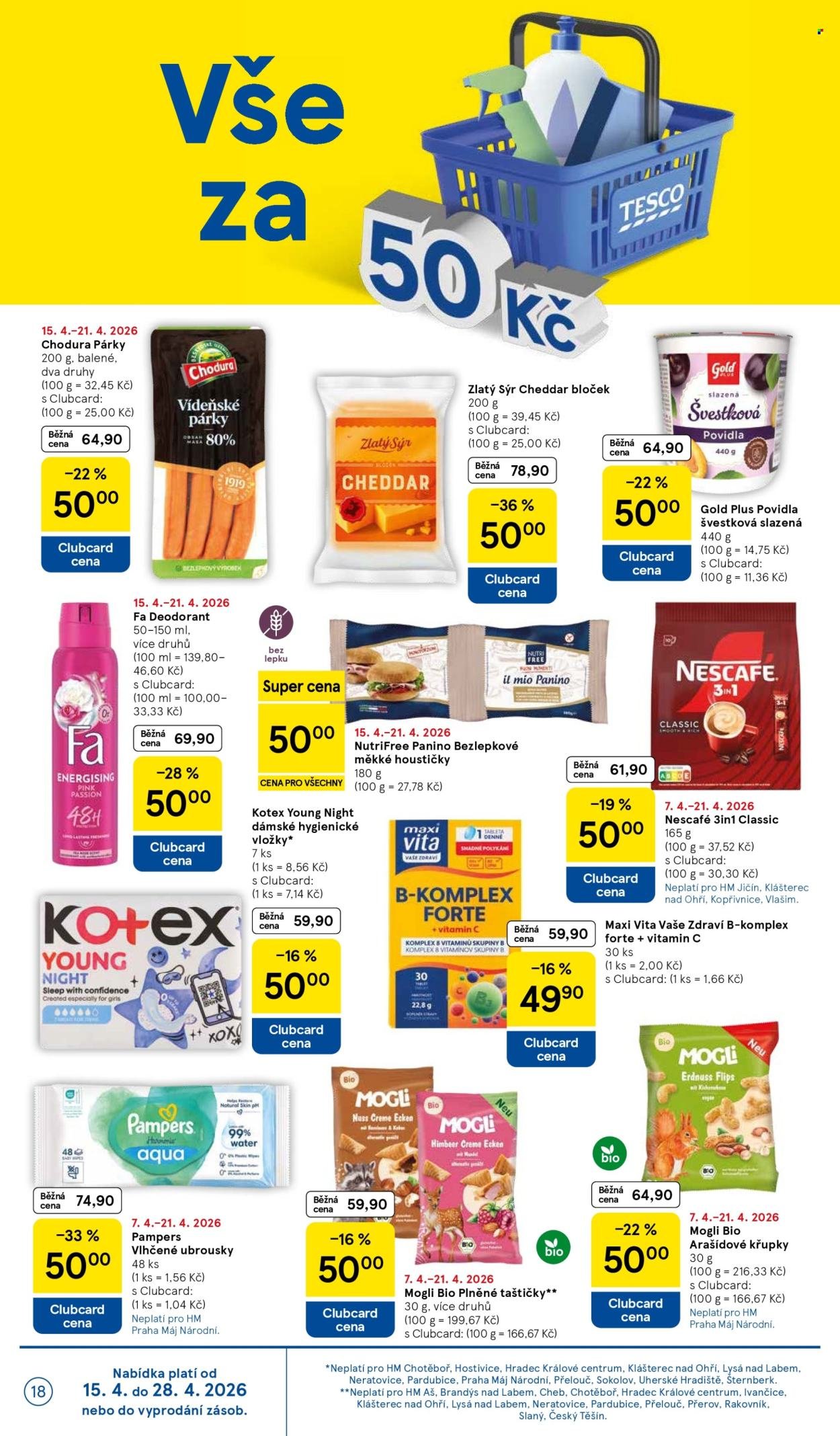 TESCO leták - Počítejte s námi (2026-04-15 - 2026-04-21)
