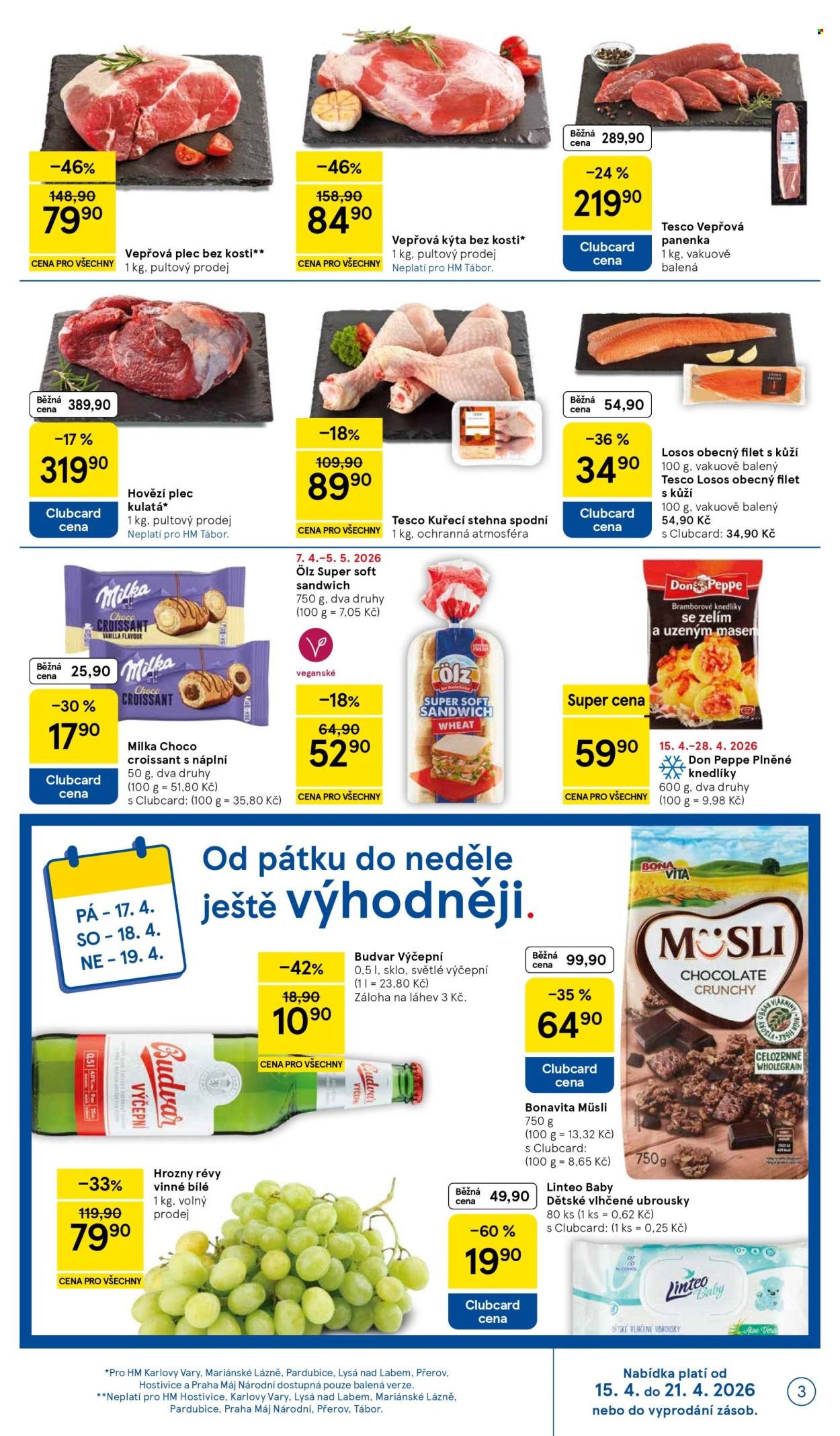 TESCO leták - Počítejte s námi (2026-04-15 - 2026-04-21)